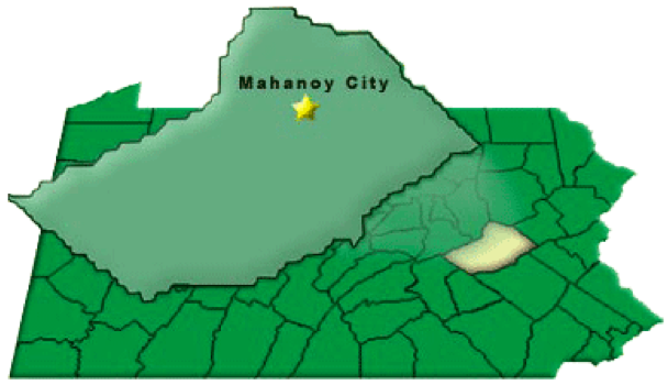 Blaschak Coal Corp is located in Mahanoy City, PA